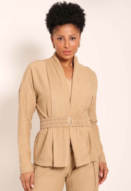 Kimono Aspen Gola Xale Com Cinto
